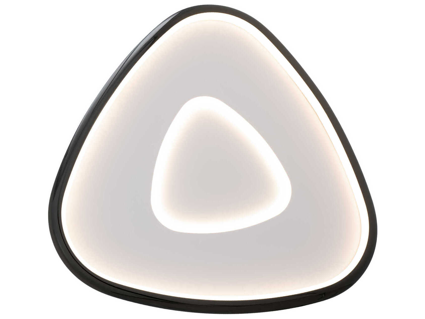 dweLED by WAC Lighting Mandala 1-Light Black Chrome Wall Sconce