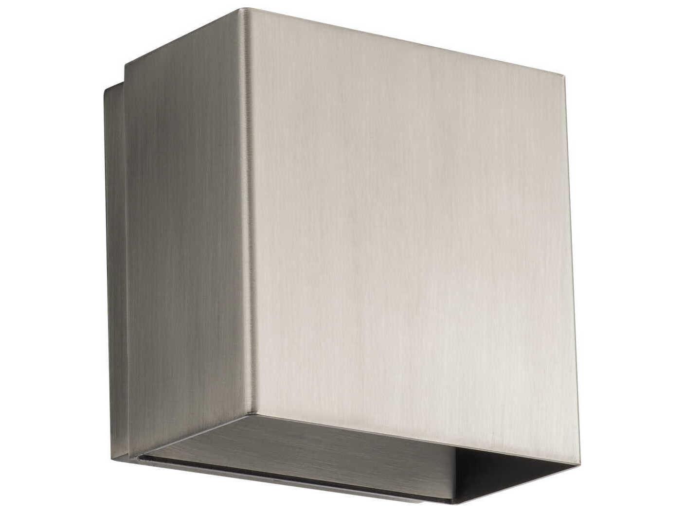 dweLED by WAC Lighting Boxi 2-Light White LED Wall Sconce