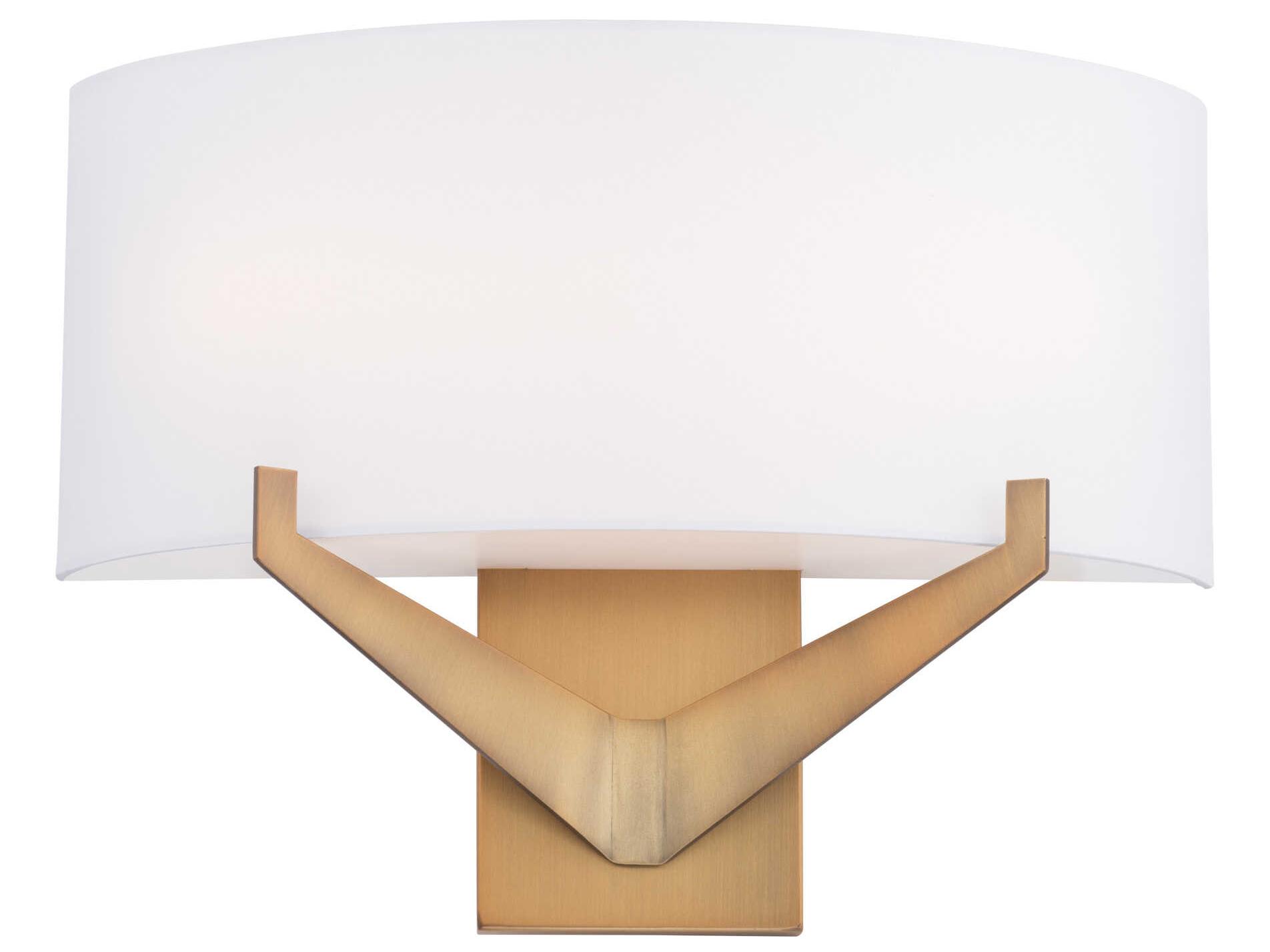 dweLED by WAC Lighting Fitzgerald 1-Light Black Glass LED Wall Sconce