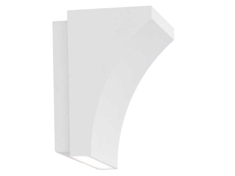 dweLED by WAC Lighting Cornice 2-Light Black Glass LED Wall Sconce