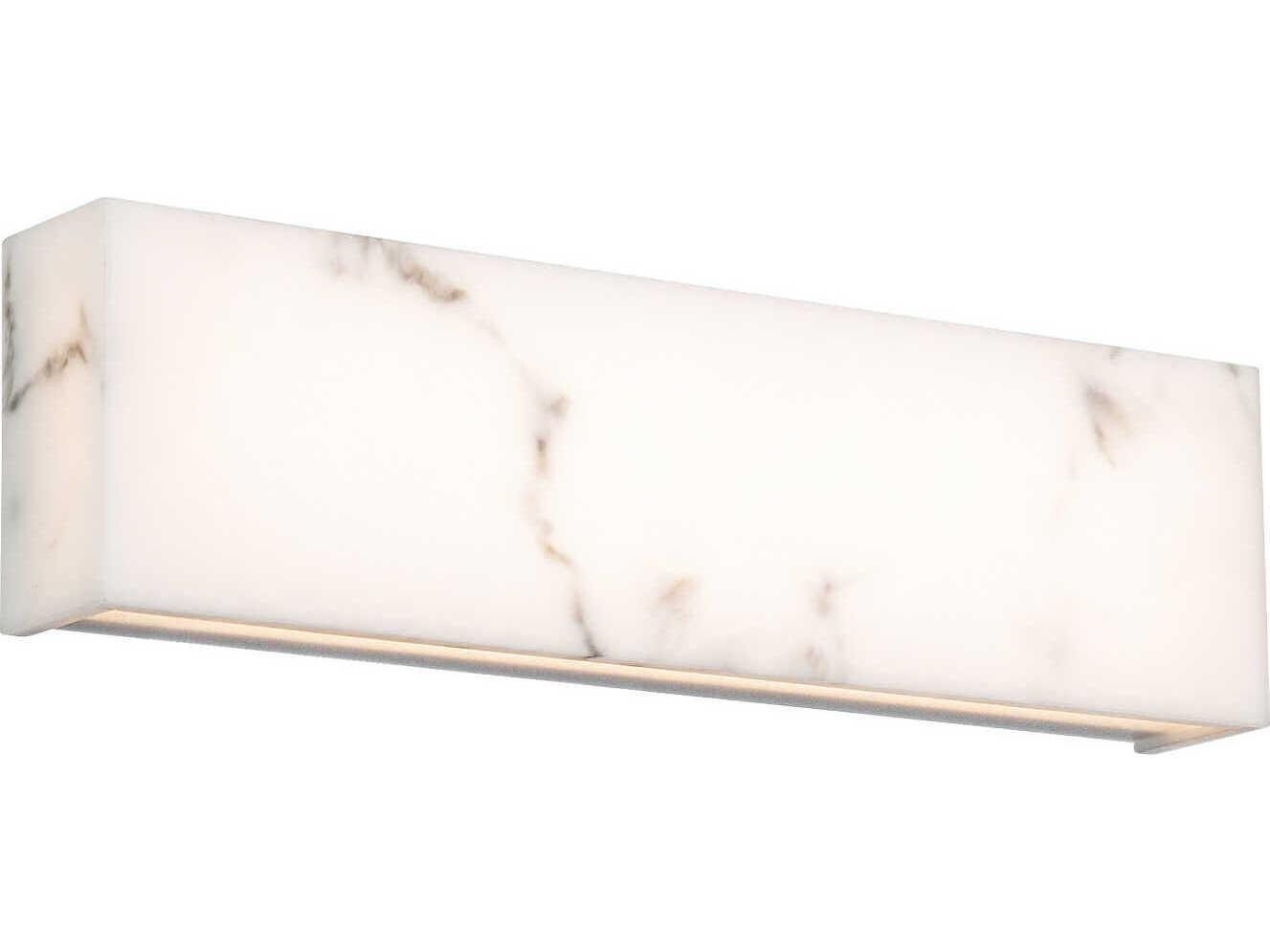 dweLED by WAC Lighting Museo 1-Light White LED Vanity Light
