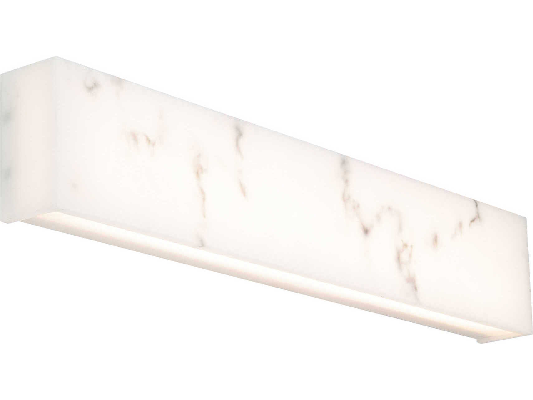 dweLED by WAC Lighting Museo 1-Light White LED Vanity Light