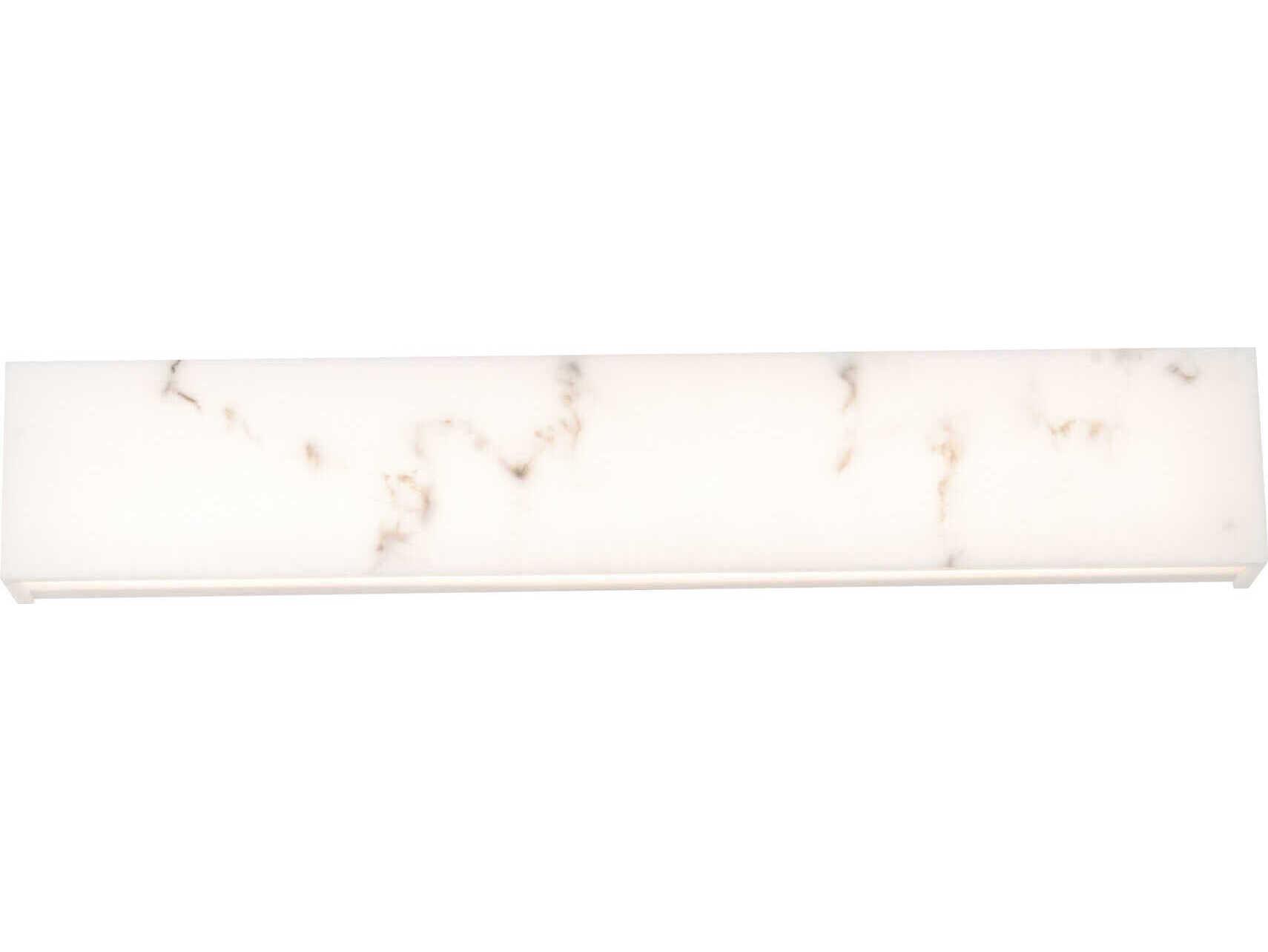 dweLED by WAC Lighting Museo 1-Light White LED Vanity Light