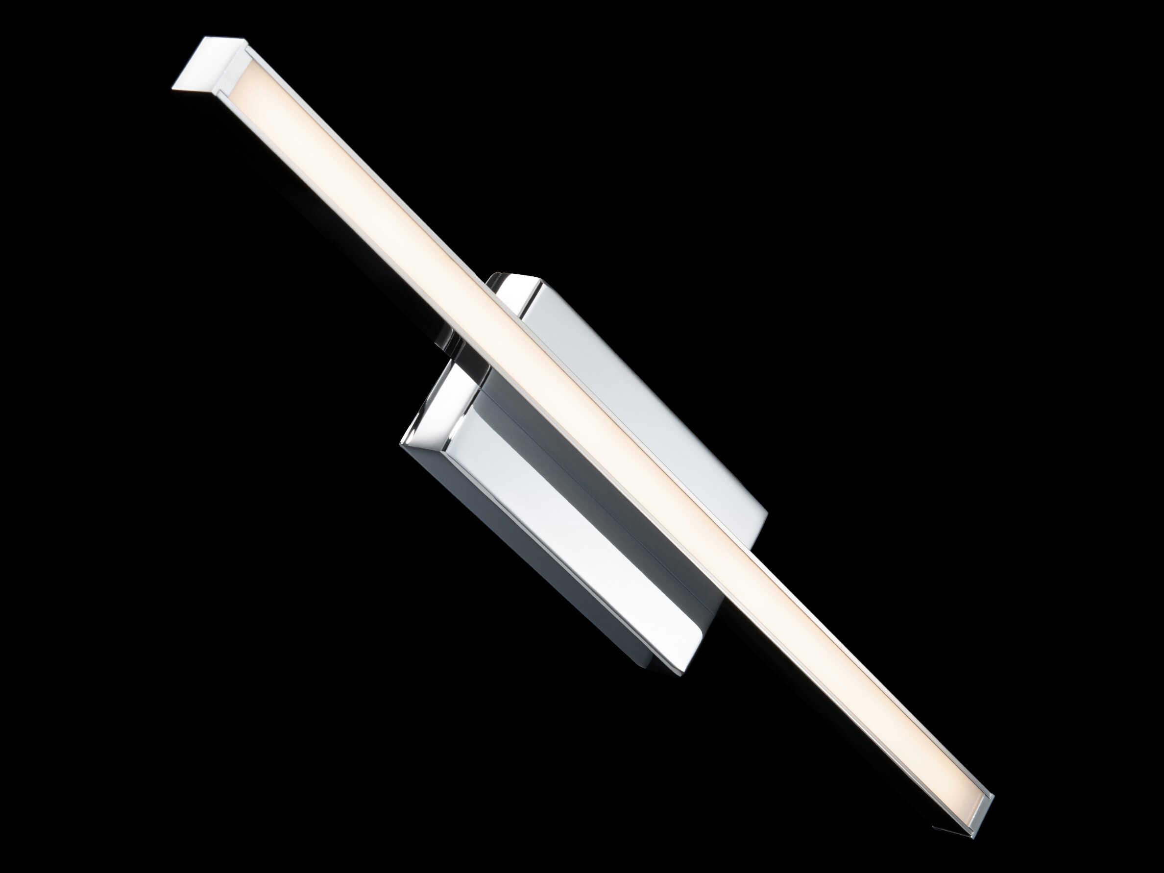 dweLED by WAC Lighting Parallax 1-Light Chrome LED Vanity Light