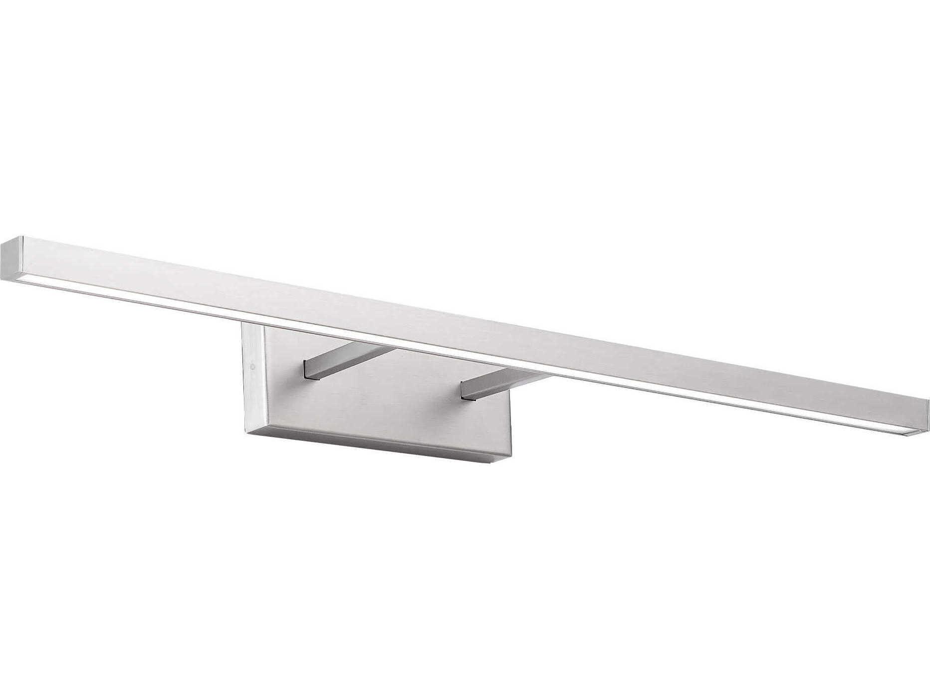 dweLED by WAC Lighting Parallax 1-Light Black LED Vanity Light