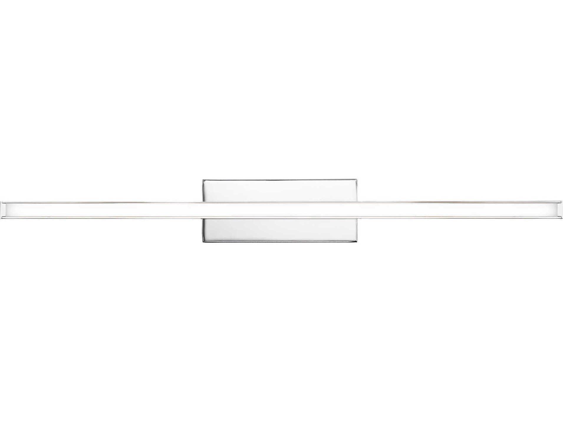 dweLED by WAC Lighting Parallax 1-Light Chrome LED Vanity Light