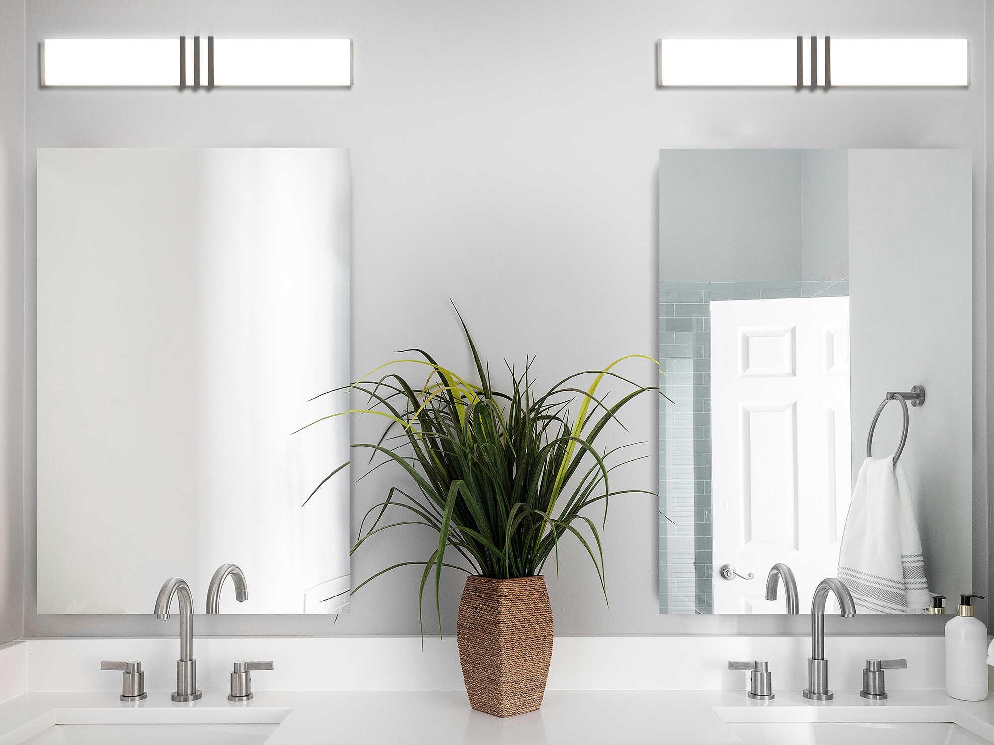 dweLED by WAC Lighting Minibar 1-Light Black LED Vanity Light