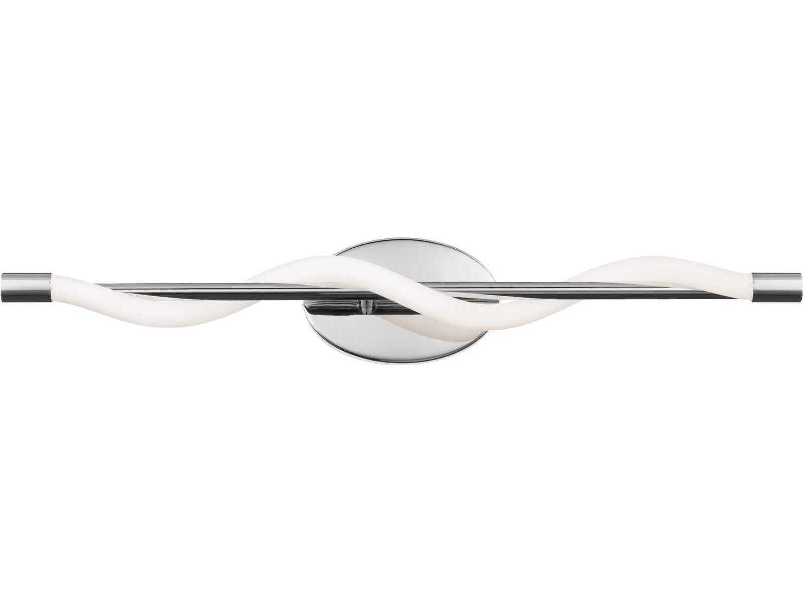 dweLED by WAC Lighting Jasmine 1-Light Chrome LED Vanity Light