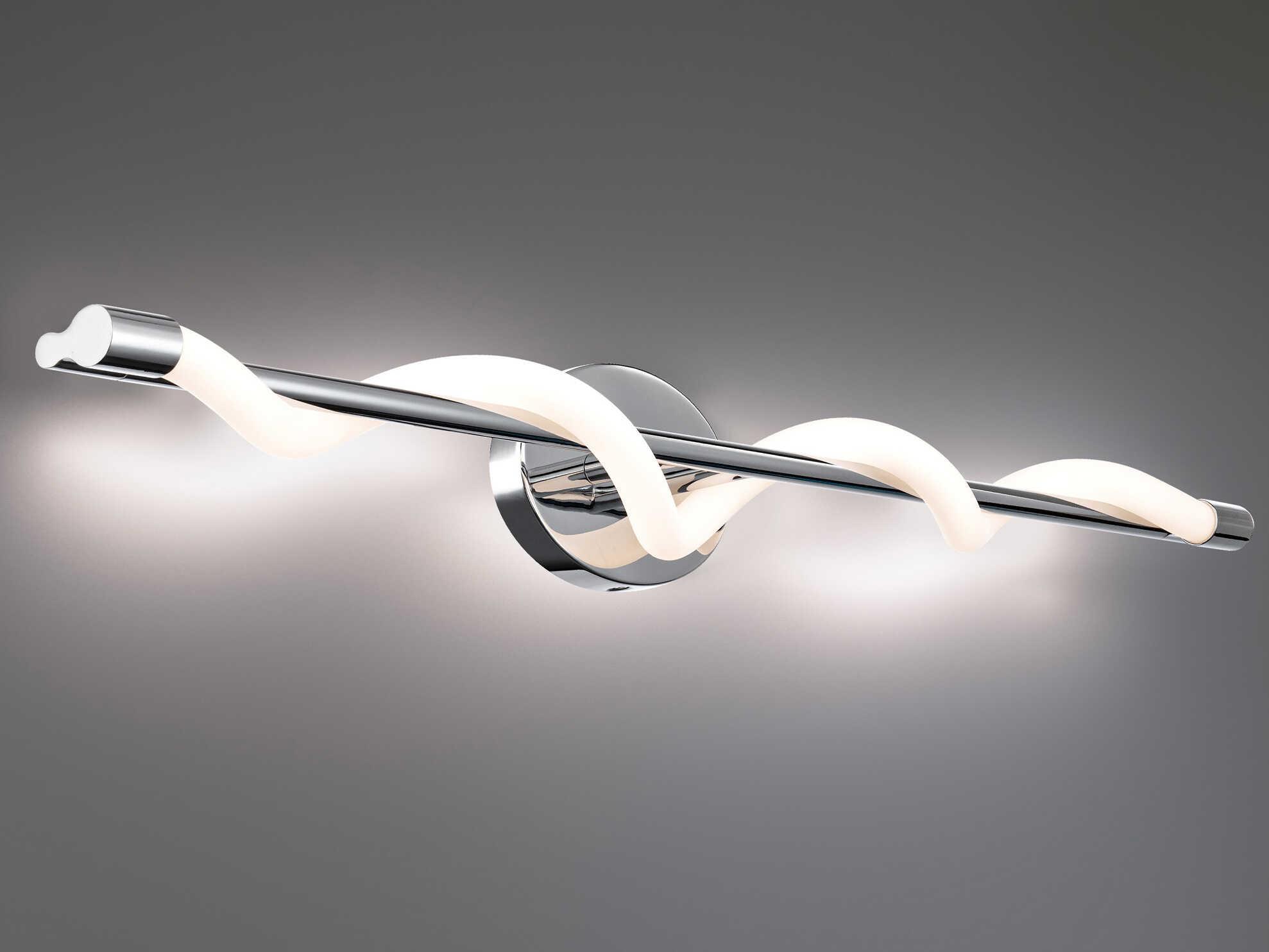 dweLED by WAC Lighting Jasmine 1-Light Chrome LED Vanity Light