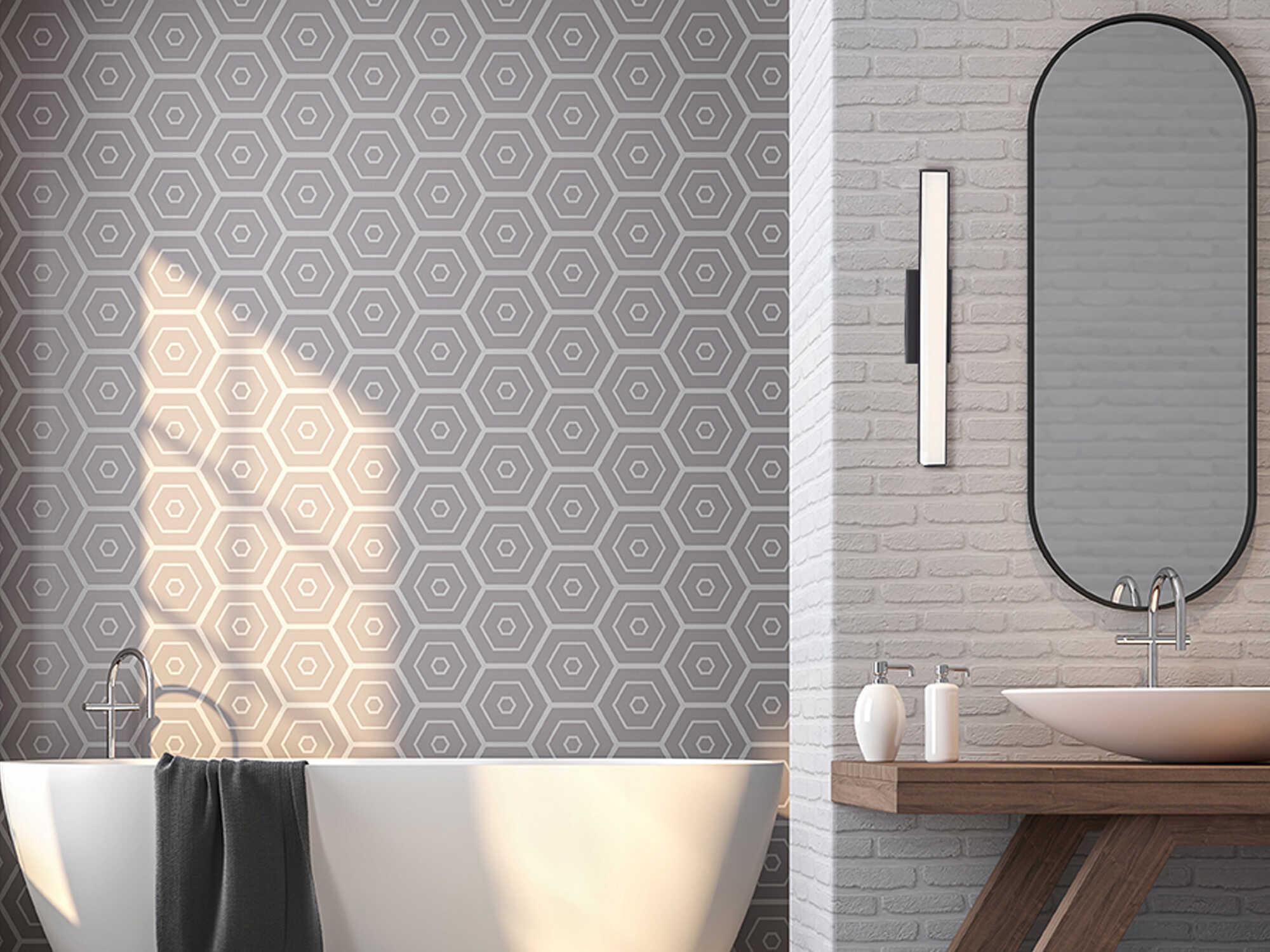 dweLED by WAC Lighting Brink 1-Light Brushed Aluminum Gray Vanity Light