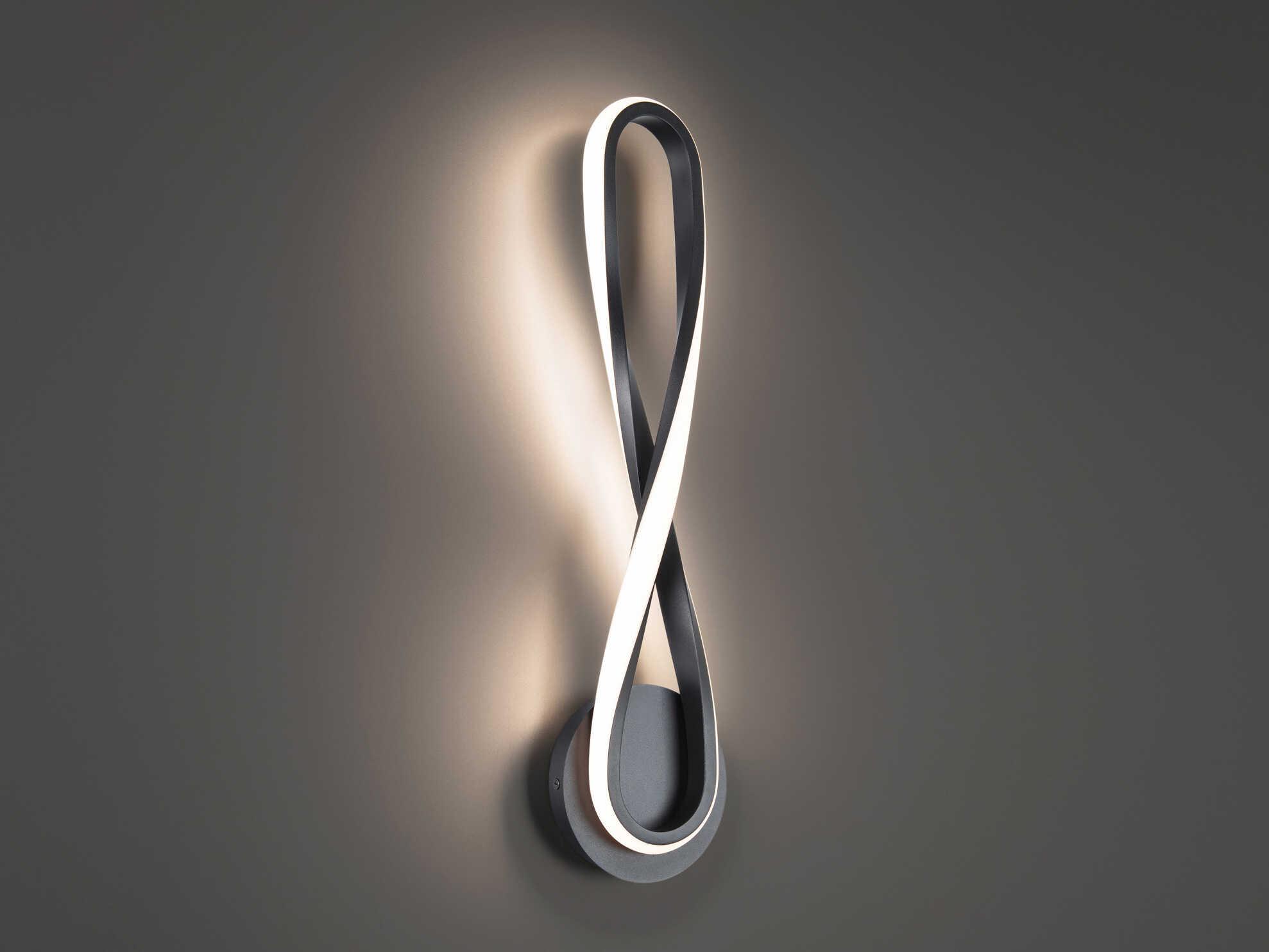 dweLED by WAC Lighting Marise 1-Light Black LED Wall Sconce