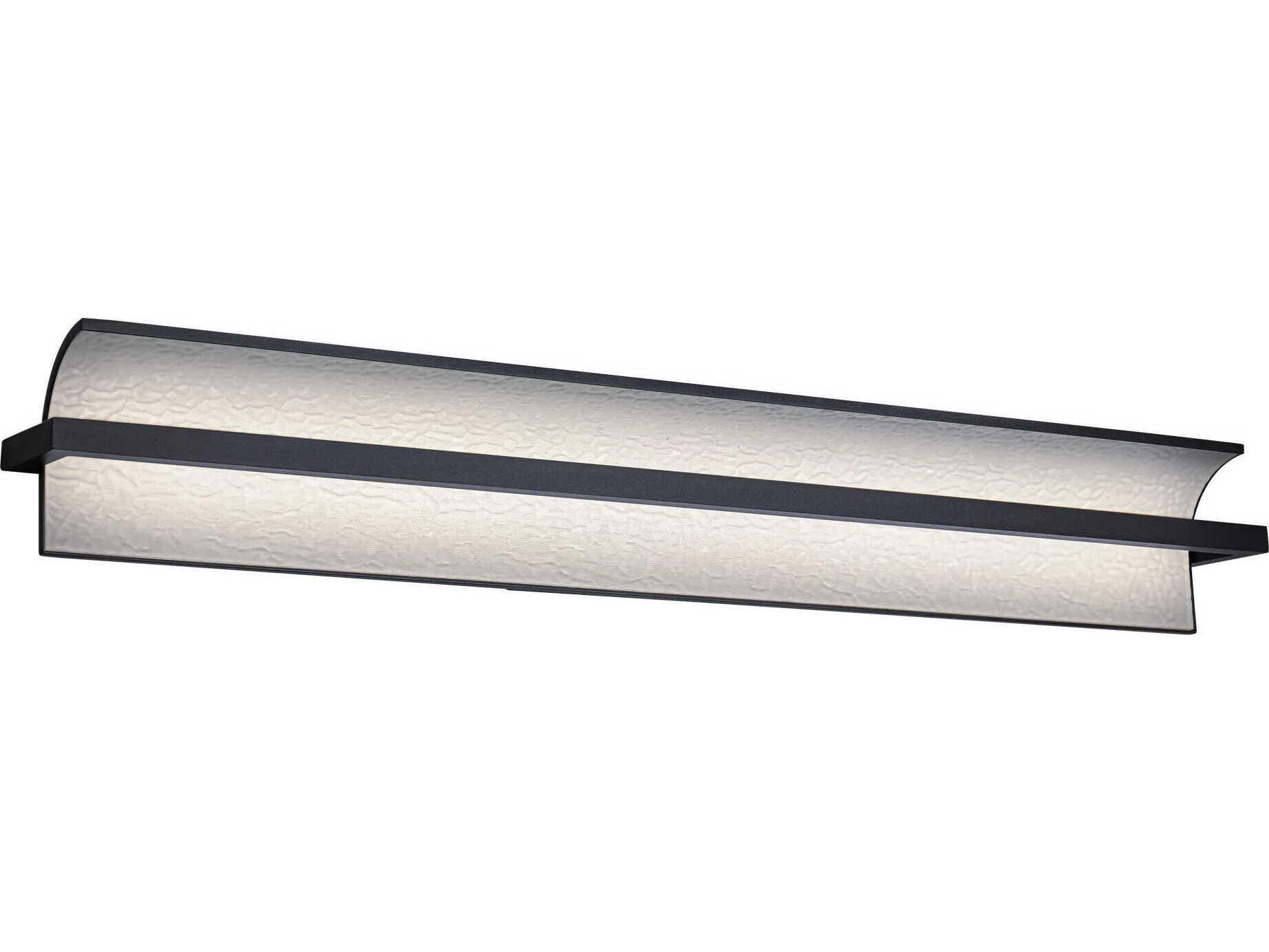 dweLED by WAC Lighting Shard 1-Light Black Vanity Light