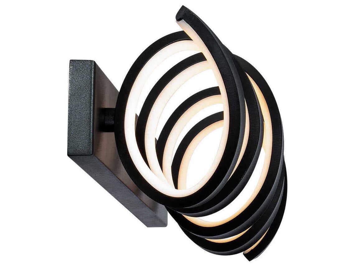 dweLED by WAC Lighting Marques 1-Light Black LED Vanity Light