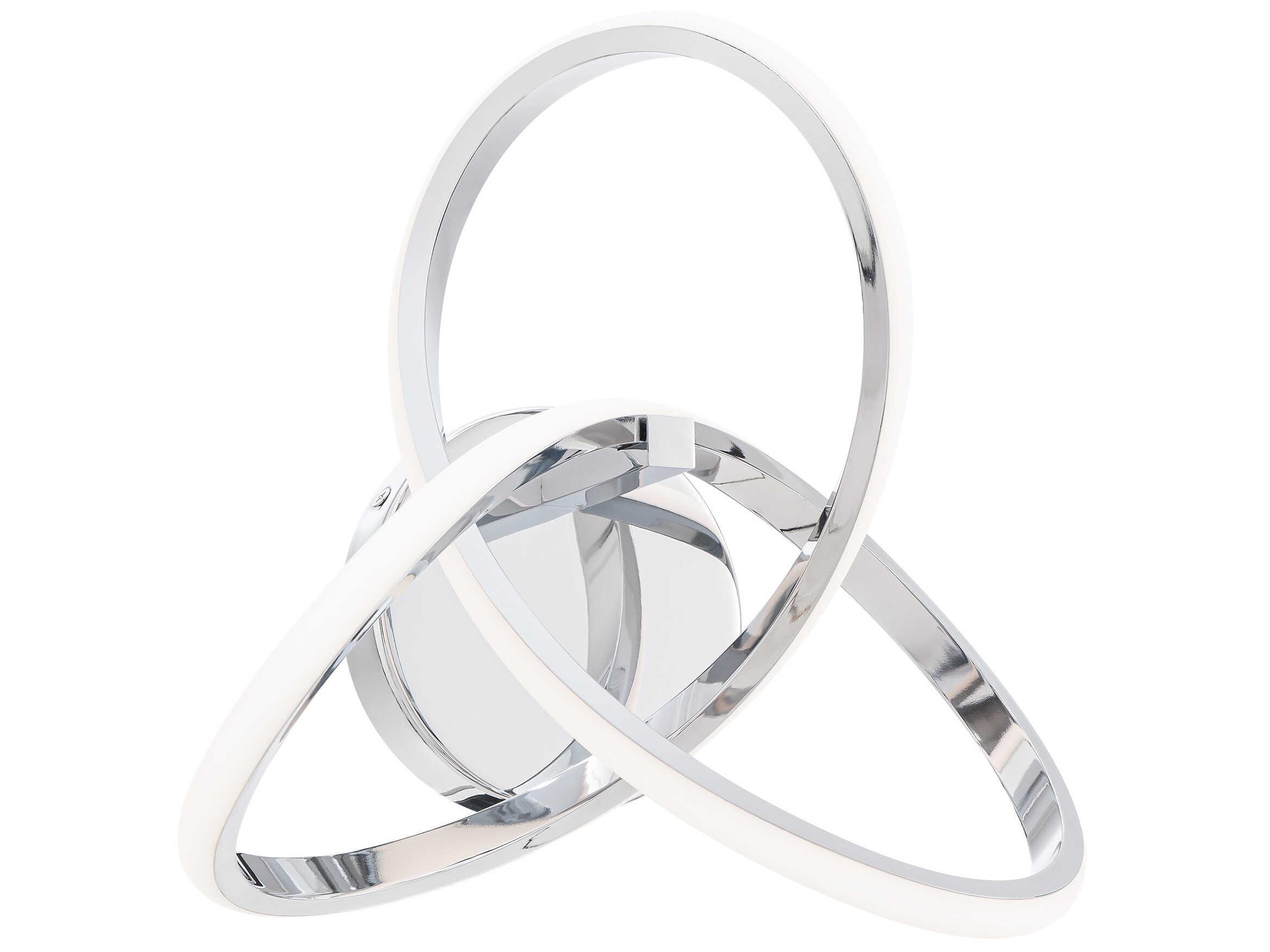 dweLED by WAC Lighting Vornado 1-Light Chrome Wall Sconce