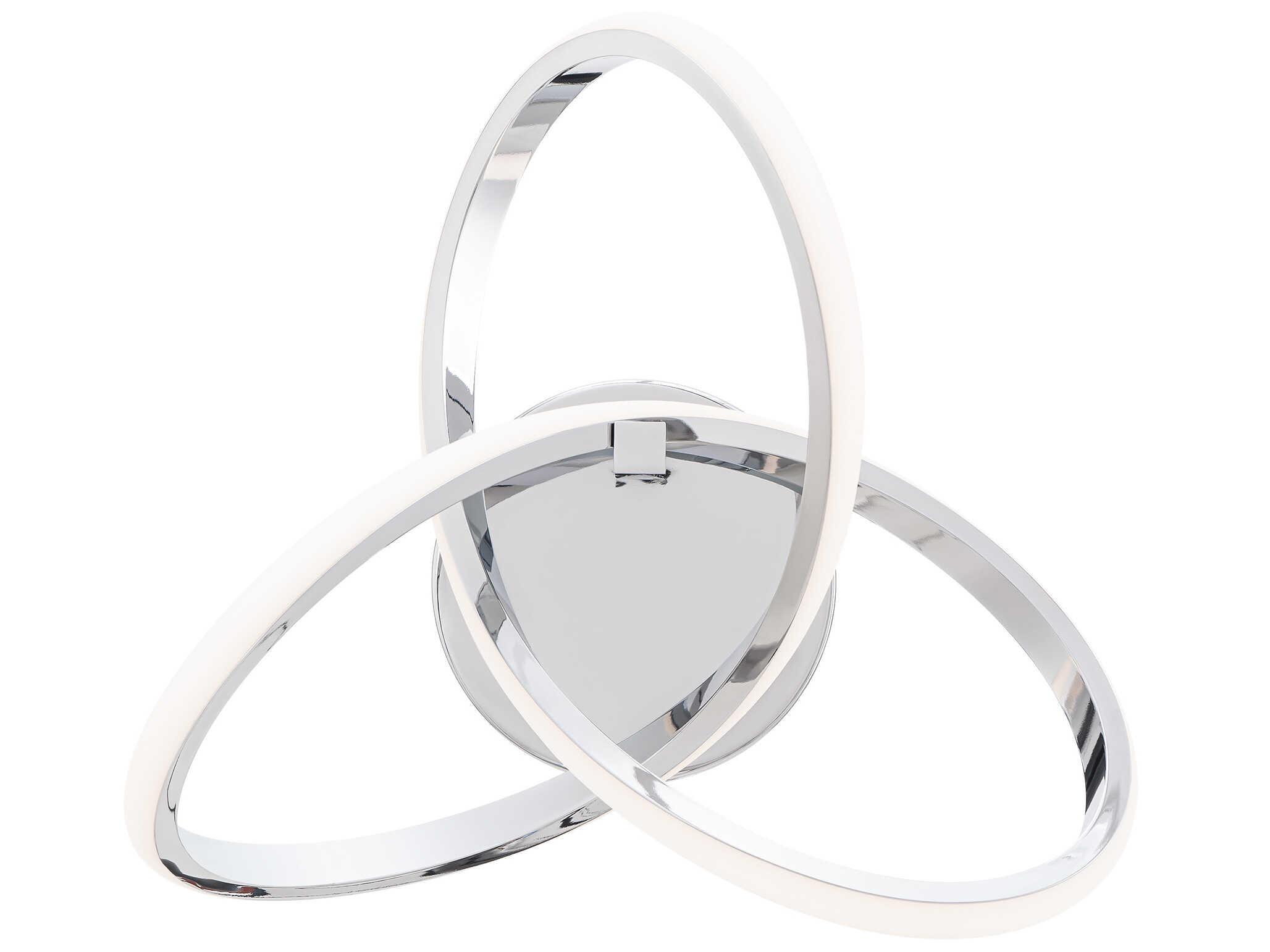 dweLED by WAC Lighting Vornado 1-Light Chrome Wall Sconce