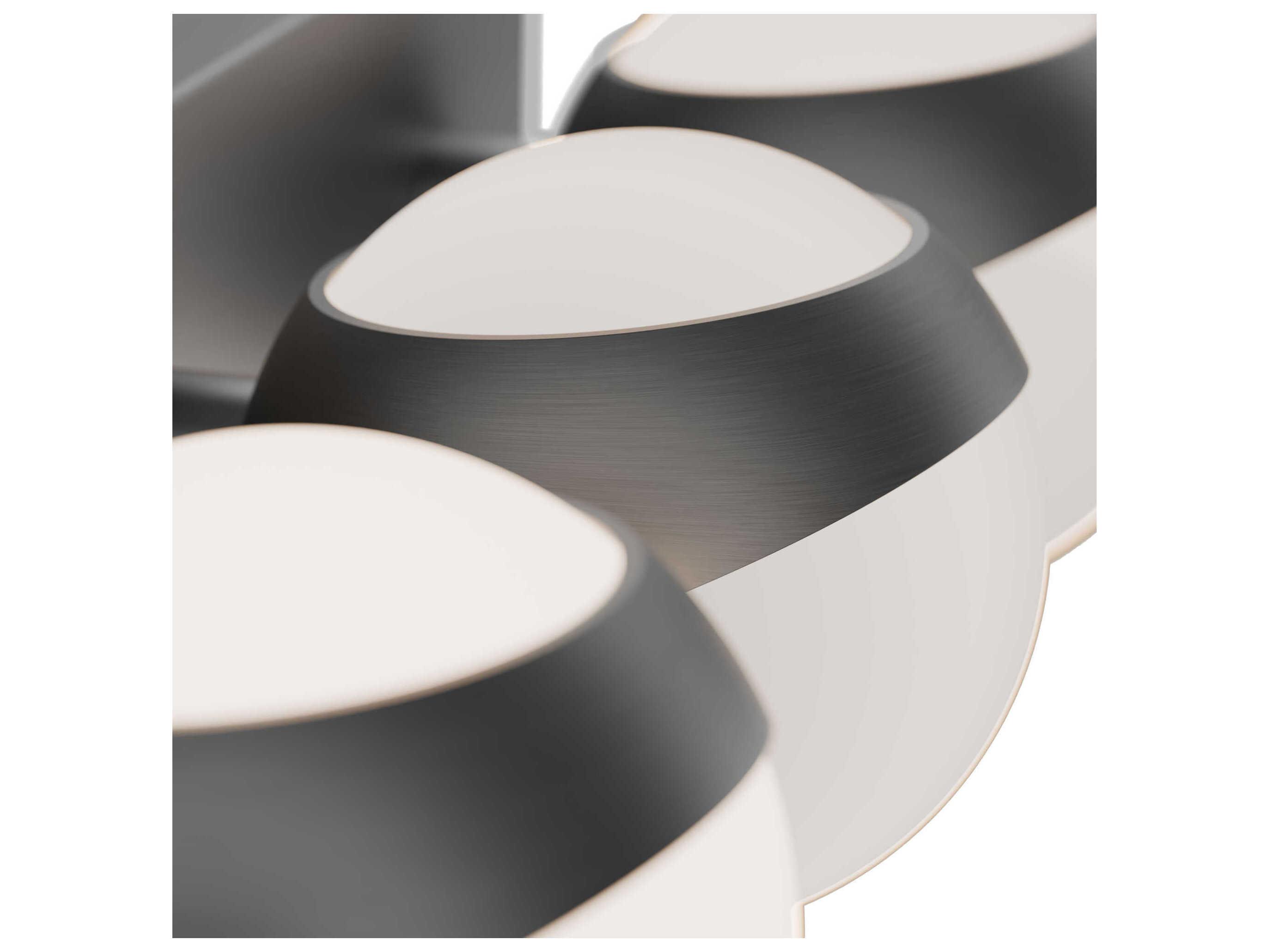 dweLED by WAC Lighting Tripoli 3-Light Brushed Nickel Vanity Light