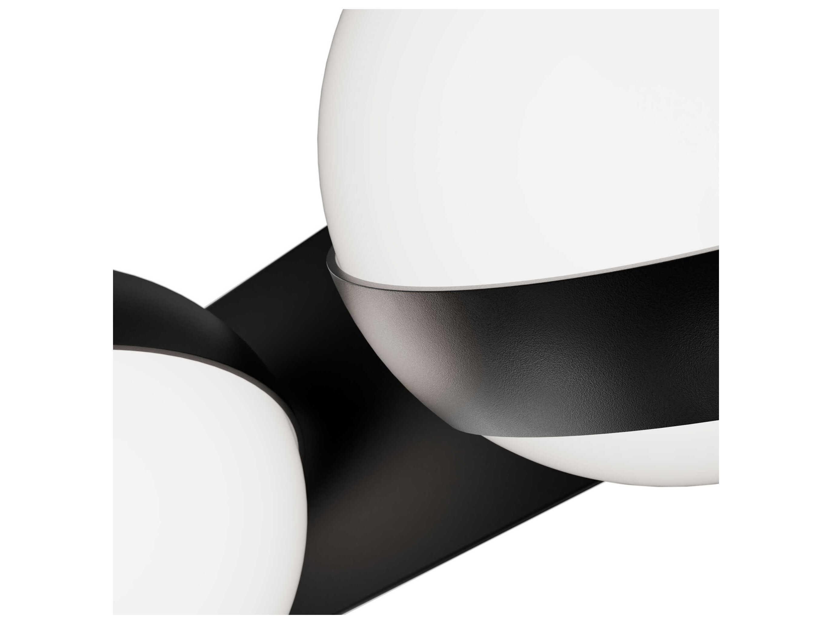 dweLED by WAC Lighting Tripoli 5-Light Black Vanity Light