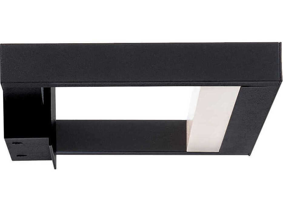 dweLED by WAC Lighting View 1-Light Black LED Vanity Light