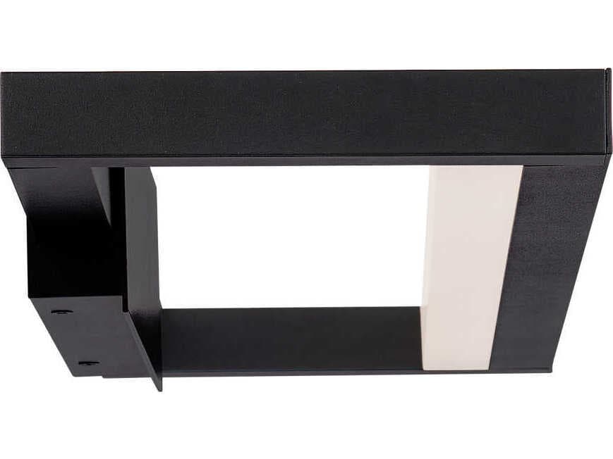 dweLED by WAC Lighting View 1-Light Black LED Vanity Light