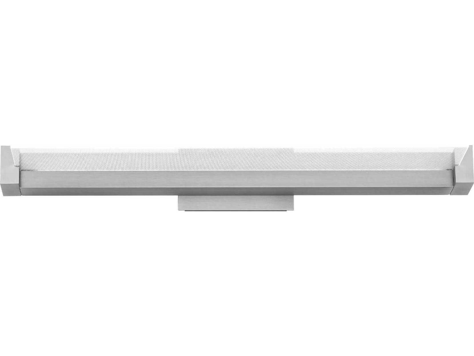 dweLED by WAC Lighting Spectre 1-Light Brushed Nickel LED Vanity Light