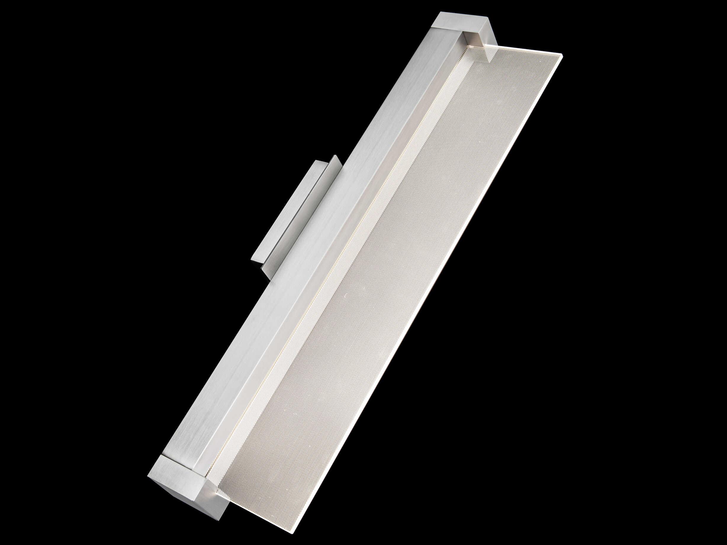 dweLED by WAC Lighting Spectre 1-Light Brushed Nickel LED Vanity Light