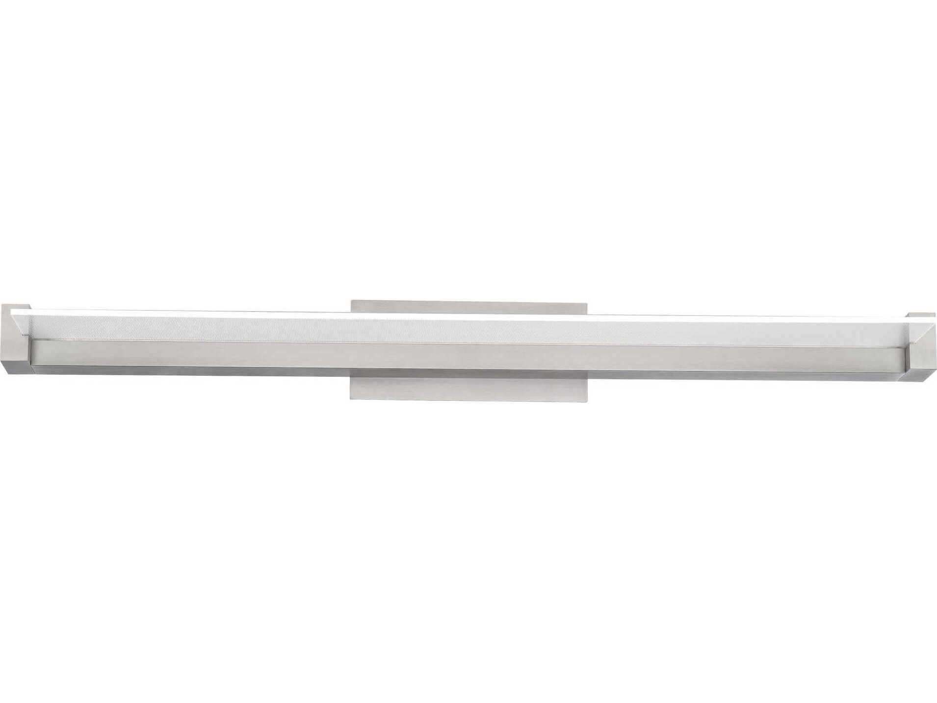 dweLED by WAC Lighting Spectre 1-Light Brushed Nickel LED Vanity Light