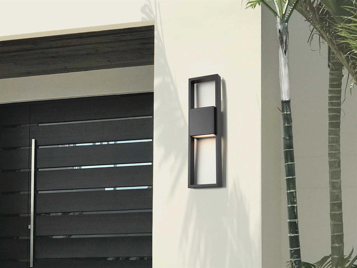 dweLED by WAC Lighting Archetype 1 - Light LED Outdoor Wall Light