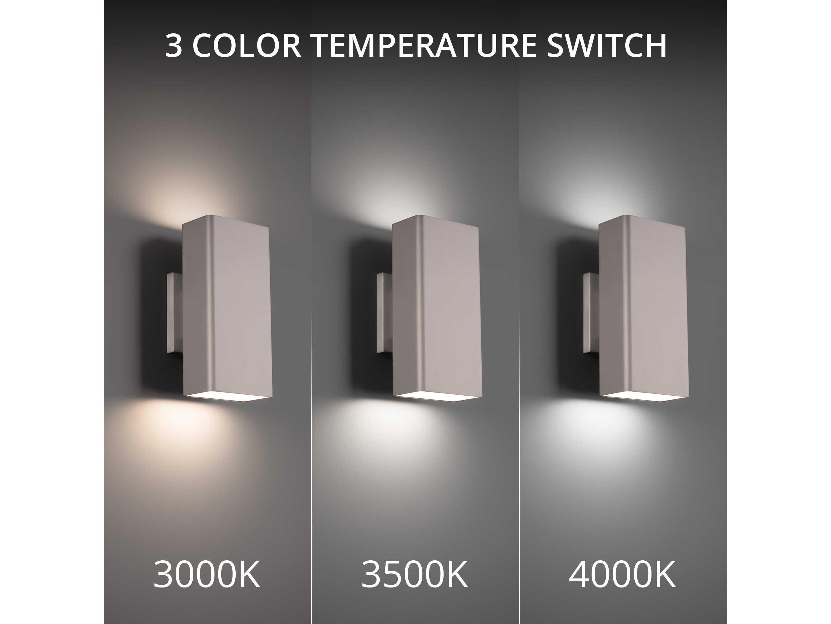 dweLED by WAC Lighting Edgey 2 - Light Outdoor Wall Light