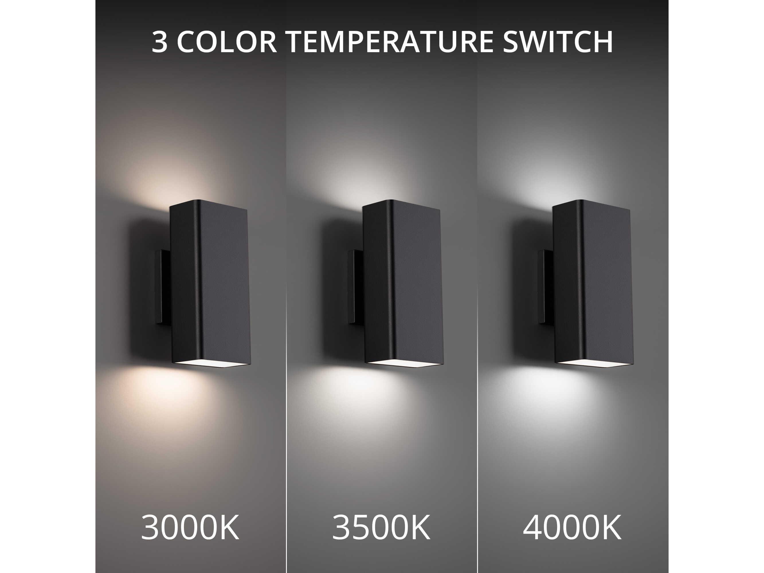 dweLED by WAC Lighting Edgey 2 - Light Outdoor Wall Light