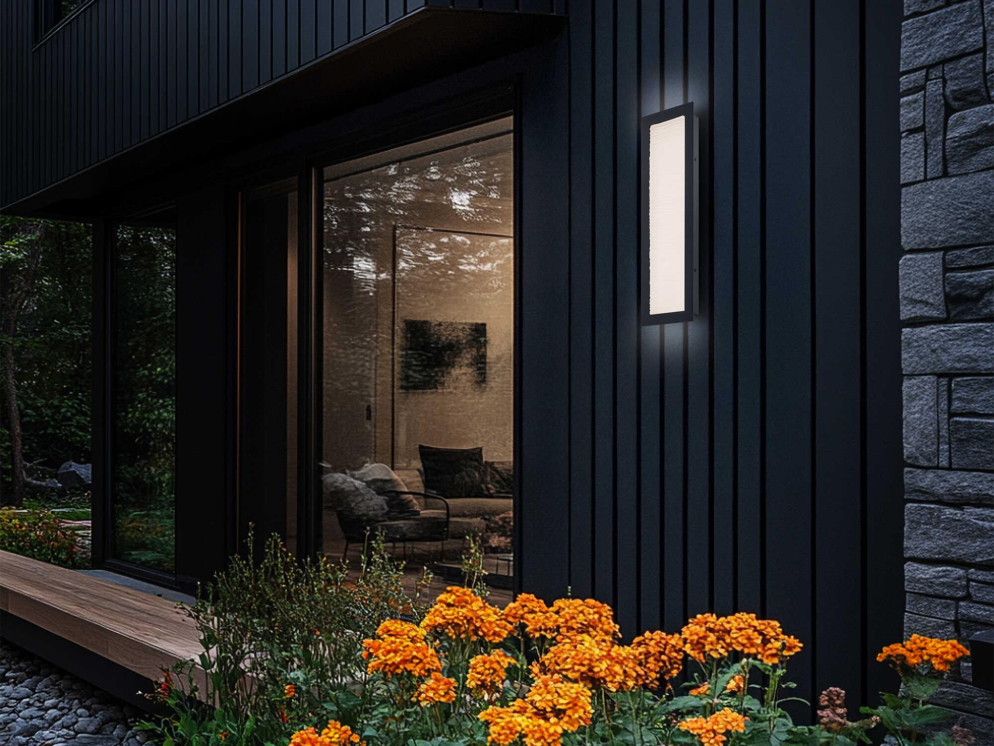 dweLED by WAC Lighting Wavelet 1-Light Outdoor Wall Light