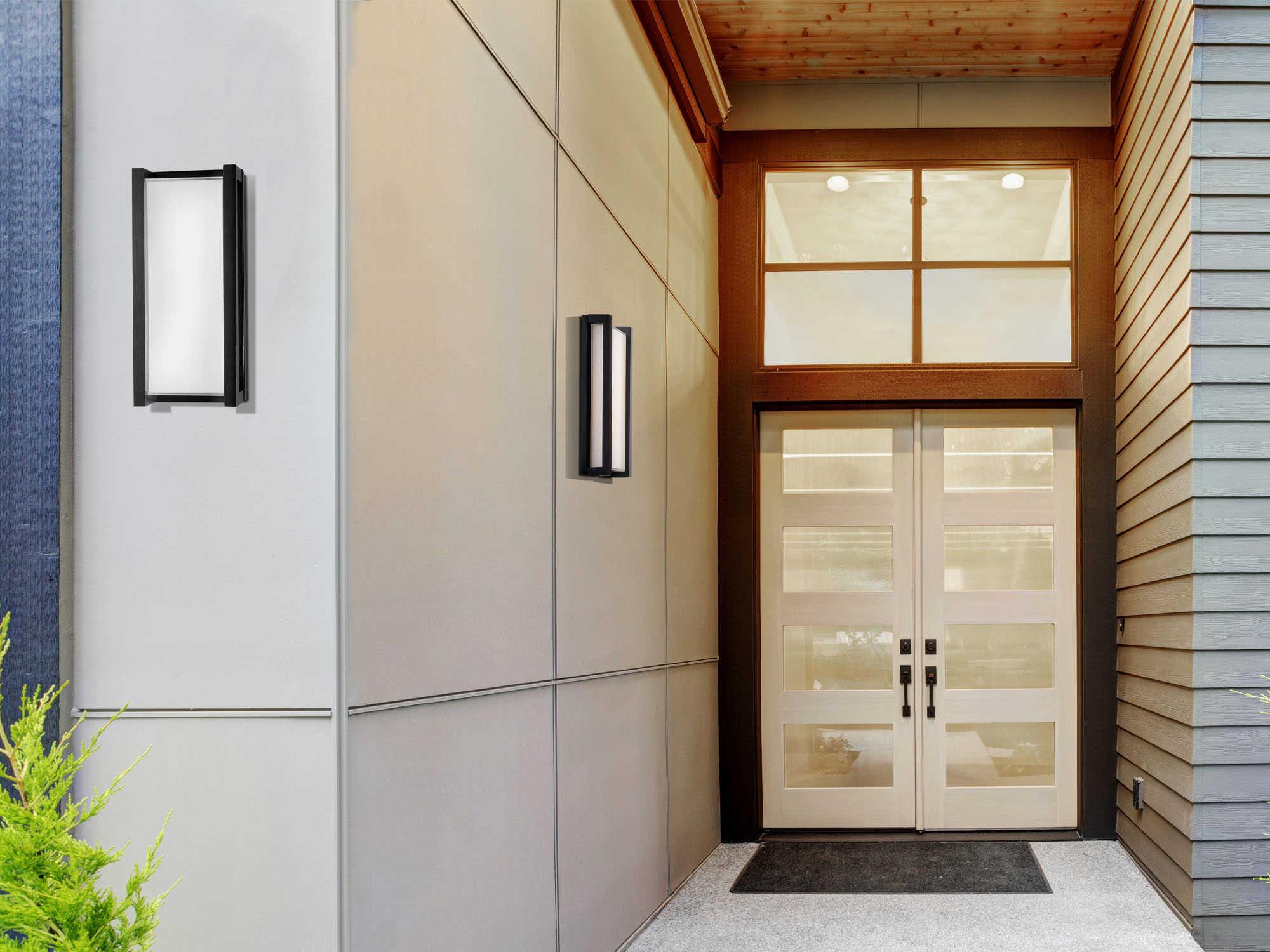 dweLED by WAC Lighting Axel 1 - Light LED Outdoor Wall Light