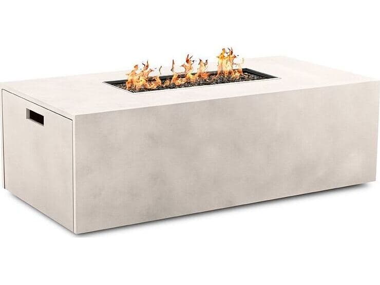 Ebel Bellino Aluminum 60" x 30" Fire Pit with Lid