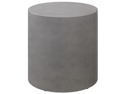 Ebel Bellino Aluminum Round Outdoor Patio End Table