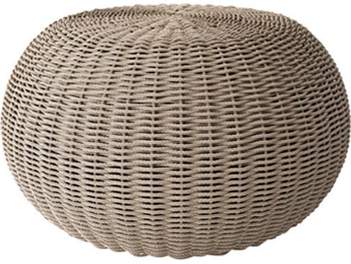 Ebel Cloud Woven Large Pouf