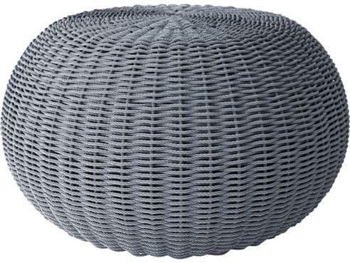 Ebel Cloud Woven Large Pouf
