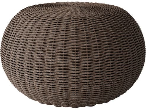 Ebel Cloud Woven Large Pouf