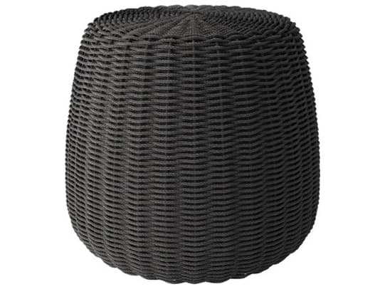 Ebel Cloud Woven Small Pouf