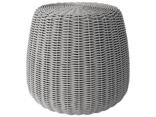 Ebel Cloud Woven Small Pouf