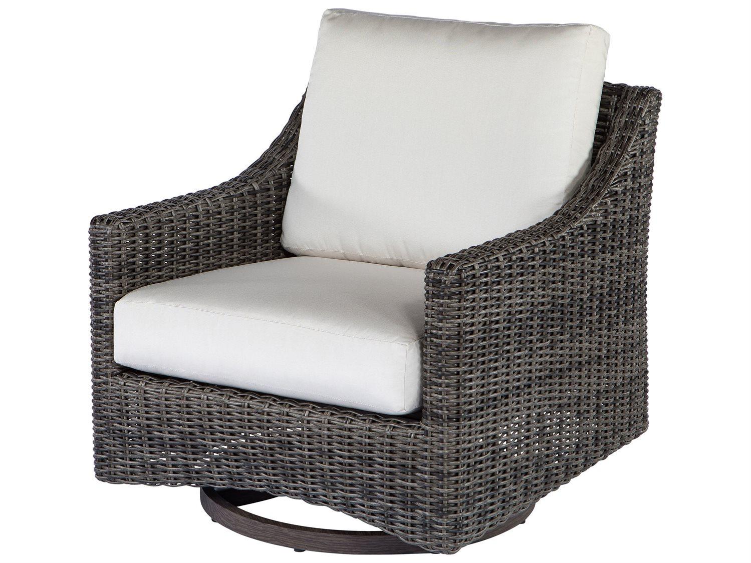 Ebel Avallon Wicker Swivel Glider Outdoor Lounge Chair