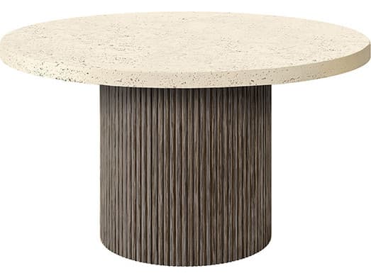 Ebel Pompano Poly Stone Round Dining Table Top