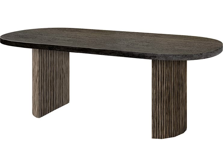 Ebel Pompano Poly Stone Rectangular Dining Table Top