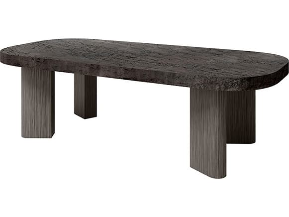 Ebel Pompano Poly Stone Rectangular Coffee Table Top
