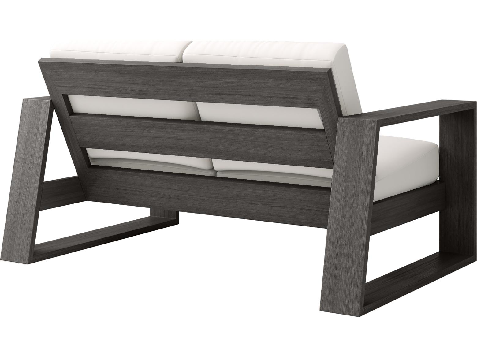 Ebel Novara Aluminum Outdoor Patio Loveseat