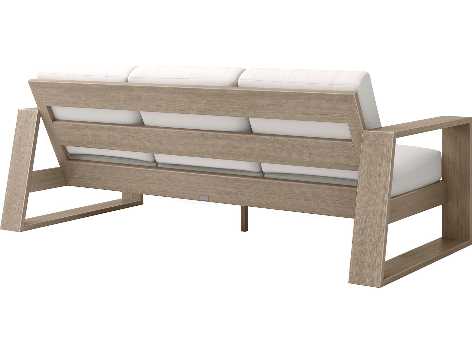 Ebel Novara Aluminum Patio Sofa