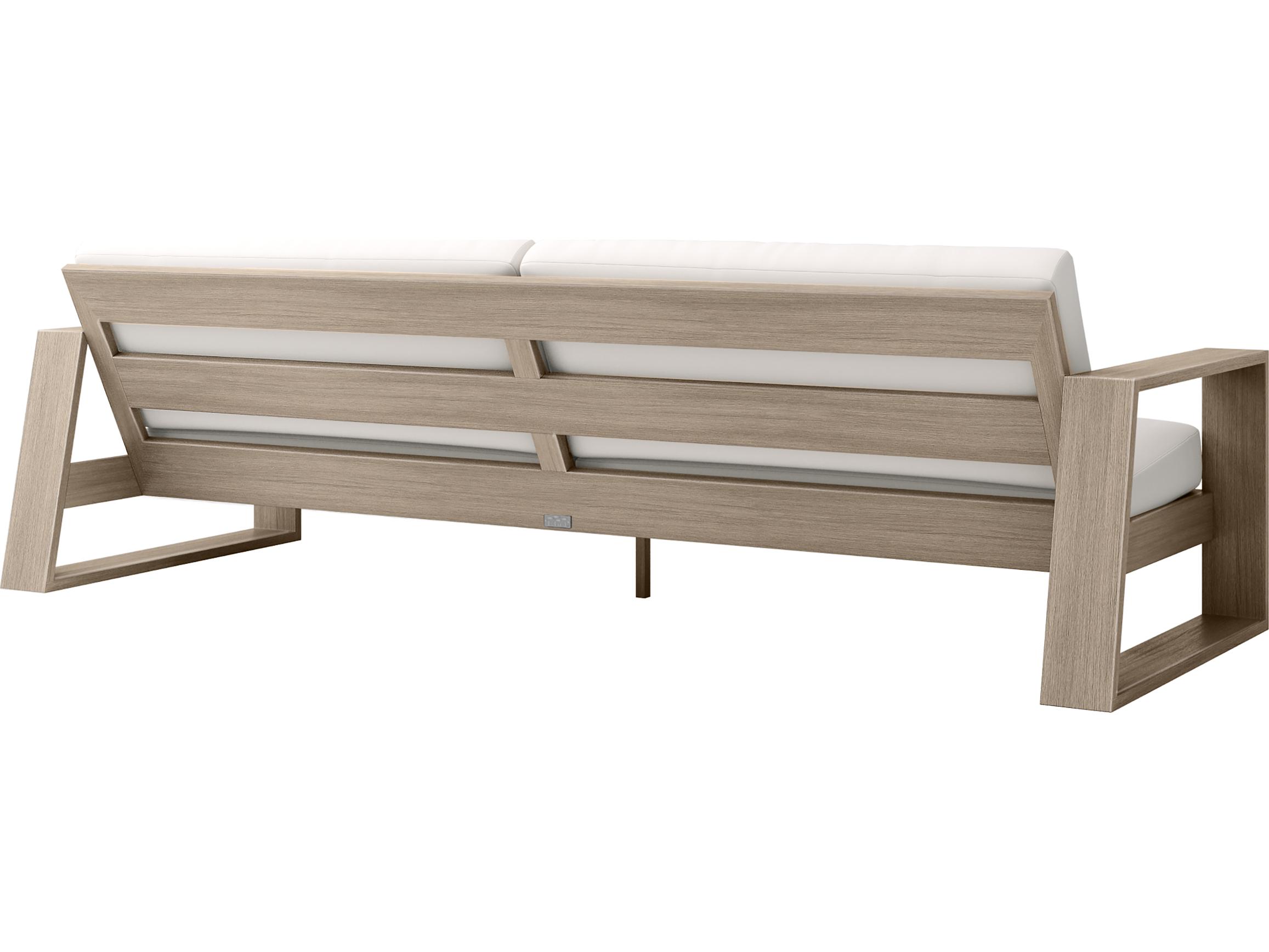 Ebel Novara Aluminum XL Outdoor Patio Sofa