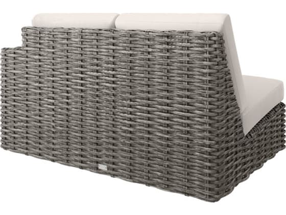 Ebel Mia Cushion Wicker Left Arm Loveseat