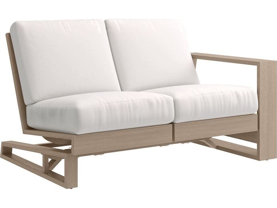 Ebel Novara Aluminum Patio Right Loveseat Rocking Section