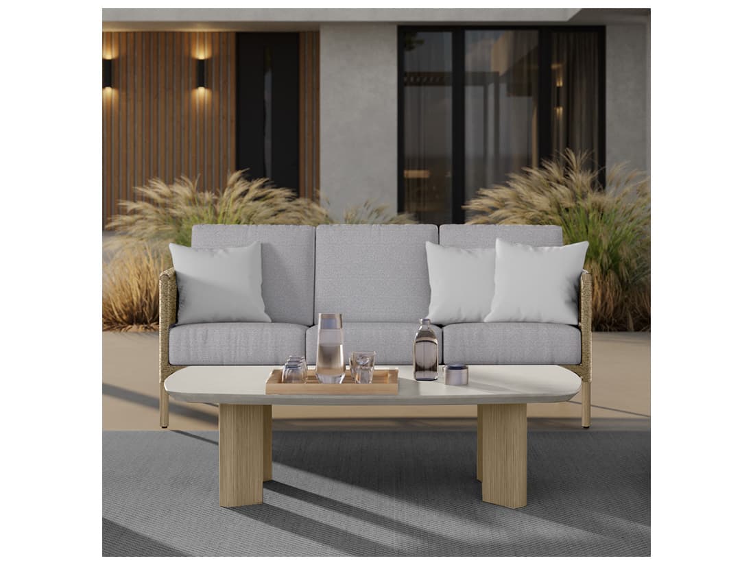 Ebel Orleans Aluminum Outdoor Sofa