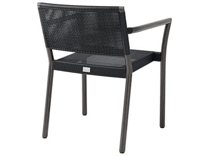 Ebel Orleans Aluminum Stackable Outdoor Dining Arm Chair