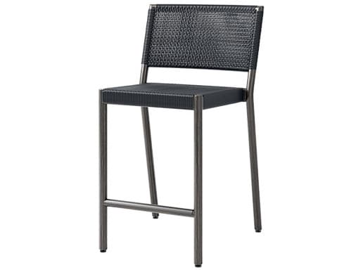 Ebel Orleans Aluminum Stackable Counter Height Armless Stool